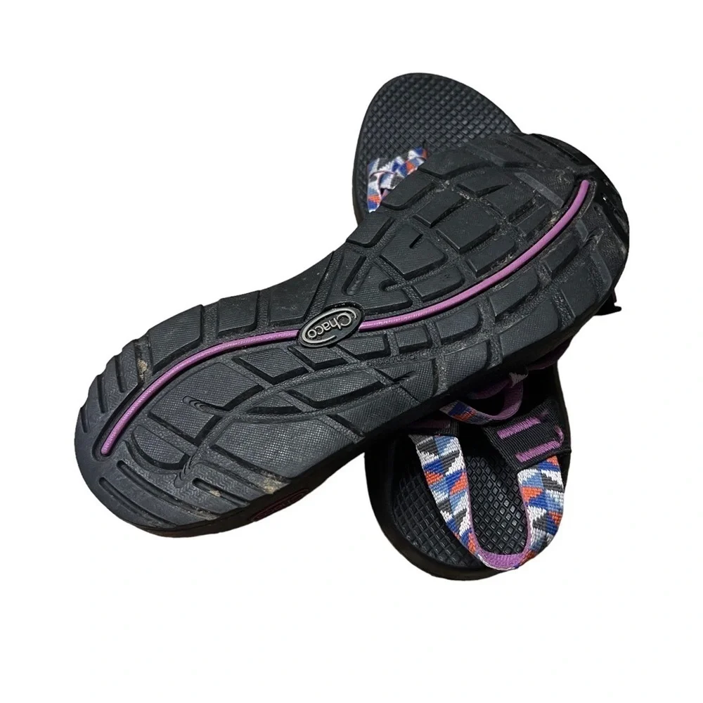 CHACO ZX/2 Classic Double Strap Toe Loop in Camper Purple Outdoor Sandals Size 9